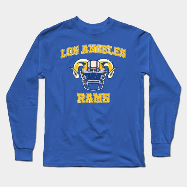 LA - RAMS Long Sleeve T-Shirt by HANASUISI